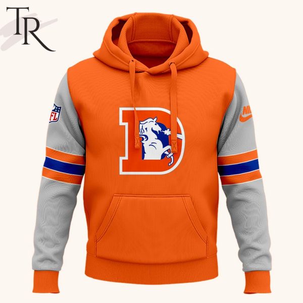 Denver Broncos Orange Crush Hoodie, Longpants – Grey