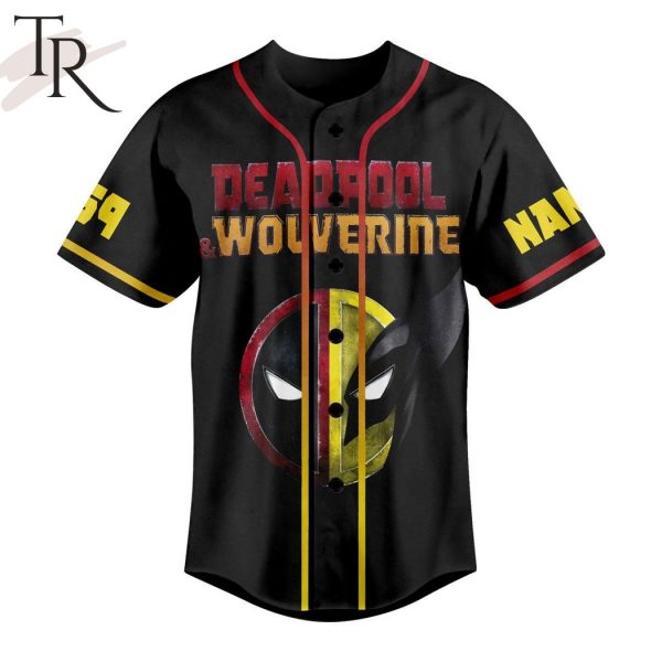 Deadpool & Wolverine What Hugh’e Hands You’ve Got Custom Baseball Jersey