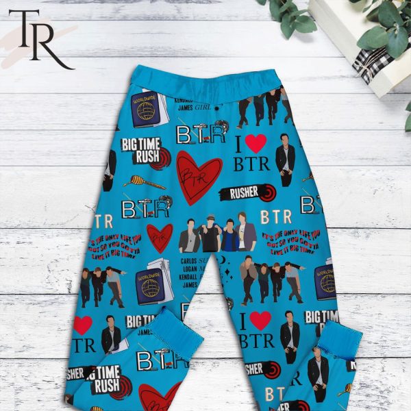 Big Time Rush Always A Rusher Pajamas Set