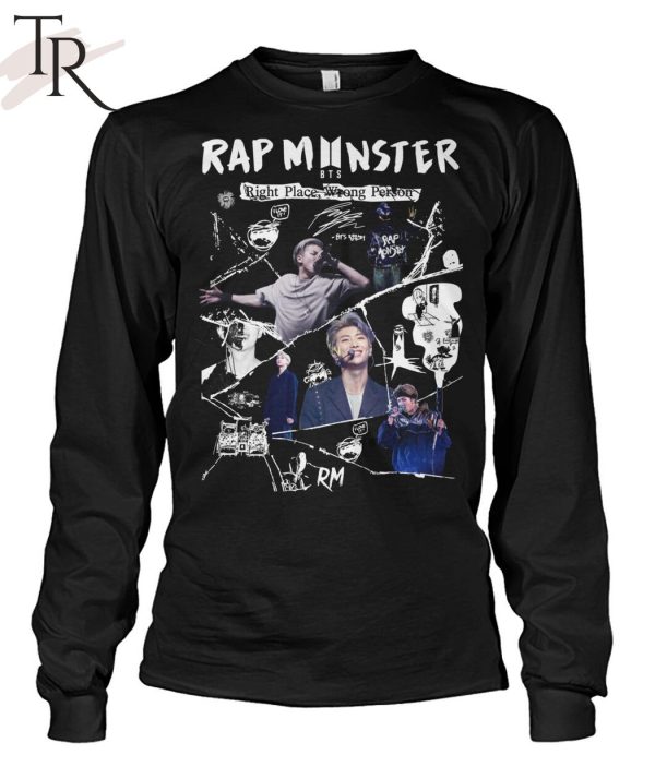 Rap Monster BTS Right Place, Wrong Person T-Shirt
