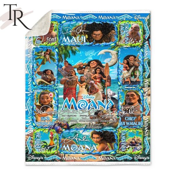 Disney Moana Signature Fleece Blanket