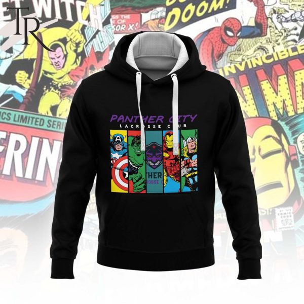 Personalized NLL Panther City Lacrosse Club Marvel Studios Hoodie