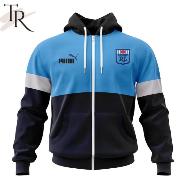 NSW Blues State Of Origin Personalized 2024 Heritage Kits Hoodie