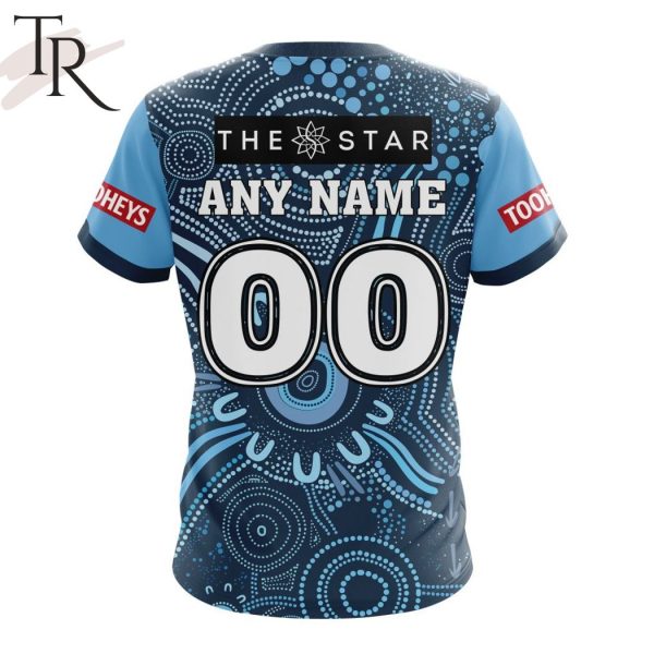 NSW Blues State Of Origin Personalized 2024 Indigenous Kits Hoodie