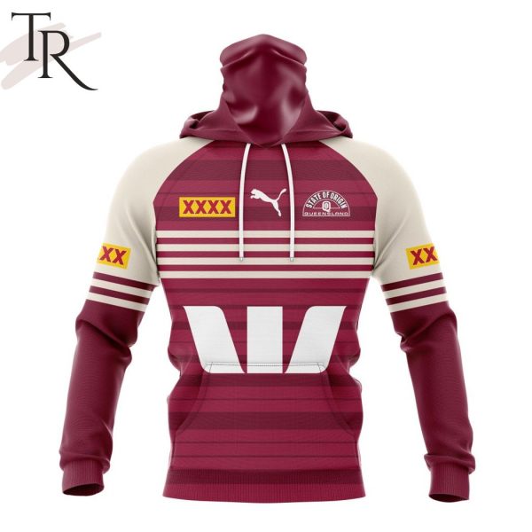 QLD Maroons State Of Origin Personalized 2024 Captains Run Kits Hoodie
