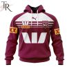 QLD Maroons State Of Origin Personalized 2024 Training Kits Harvey Norman Hoodie