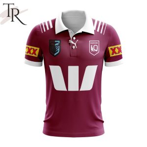 QLD Maroons State Of Origin Personalized 2024 Polo