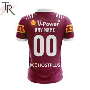 QLD Maroons State Of Origin Personalized 2024 Polo
