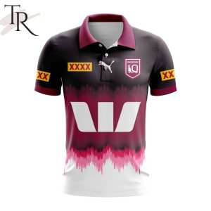 QLD Maroons State Of Origin Personalized 2024 Training Design Polo