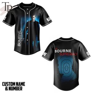 The Bourne Supremacy Custom Baseball Jersey