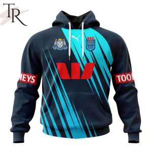 NSW Blues State Of Origin Personalized 2024 Captains Run Kits Hoodie
