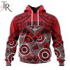 AFL Fremantle Dockers Special Indigenous Mix Polynesian Design Hoodie