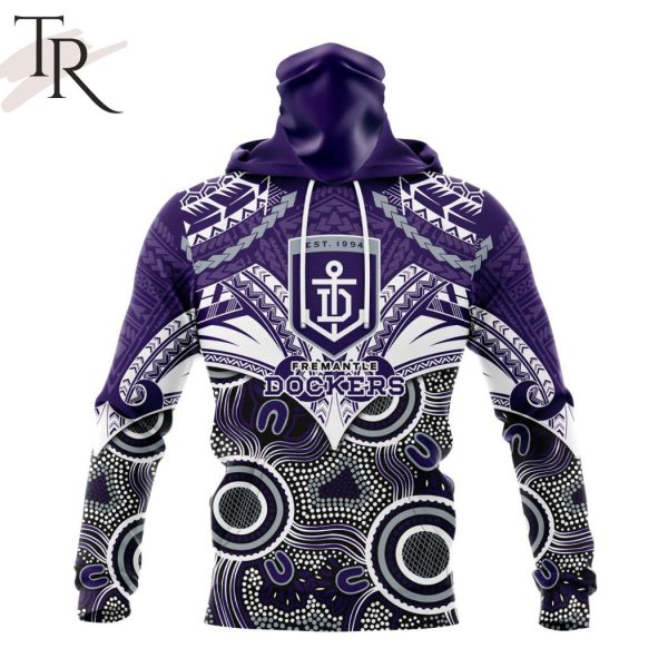 AFL Fremantle Dockers Special Indigenous Mix Polynesian Design Hoodie