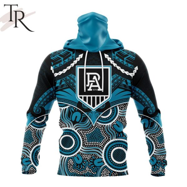 AFL Port Adelaide Football Club Special Indigenous Mix Polynesian Design Hoodie