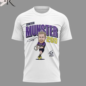 Melbourne Storm Cameron Munster 200 T-Shirt