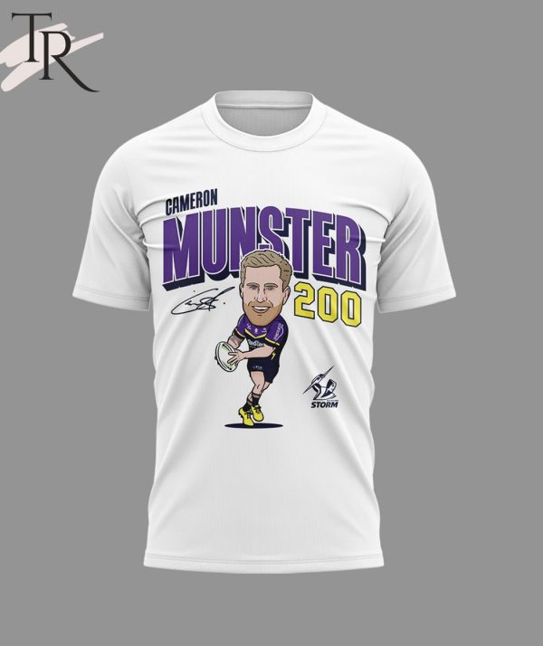 Melbourne Storm Cameron Munster 200 T-Shirt