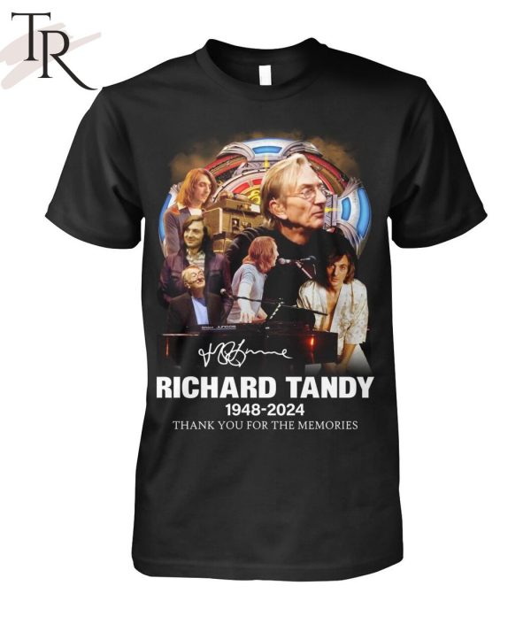 Richard Tandy 1948-2024 Thank You For The Memories T-Shirt