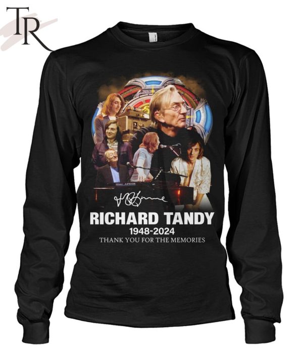 Richard Tandy 1948-2024 Thank You For The Memories T-Shirt