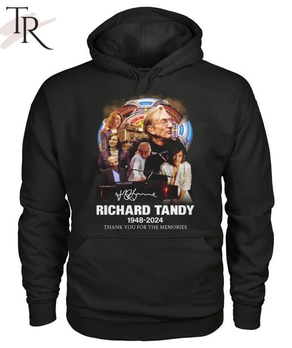 Richard Tandy 1948-2024 Thank You For The Memories T-Shirt