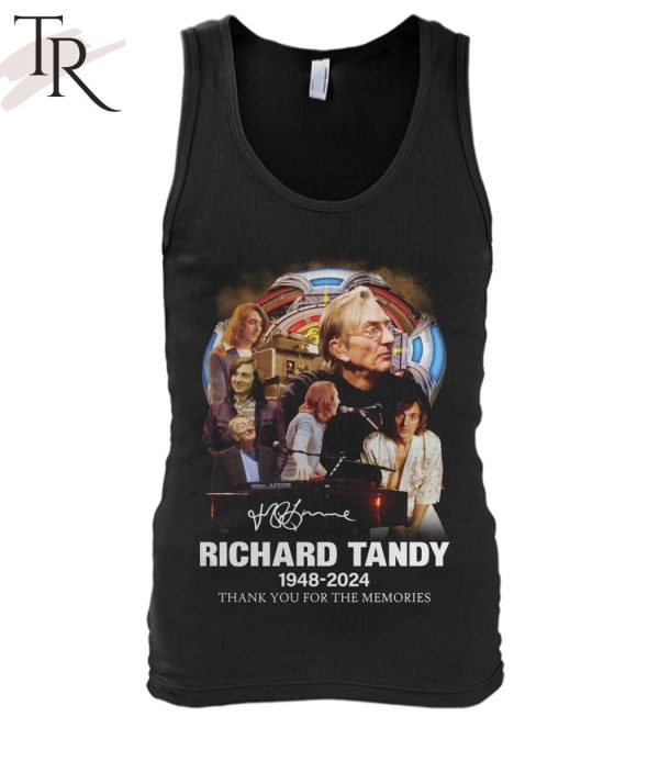 Richard Tandy 1948-2024 Thank You For The Memories T-Shirt