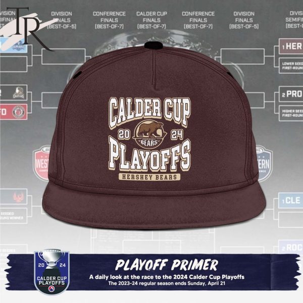 AHL Hershey Bears Calder Cup 2024 Playoffs Hoodie, Cap