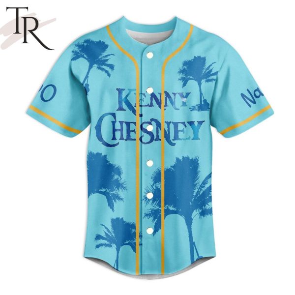 Kenny Chesney Everything Gets Hotter When The Sun Goes Down Custom Baseball Jersey