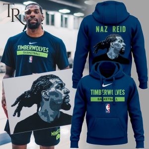 Naz Reid Timberwolves Basketball Hoodie, Longpants