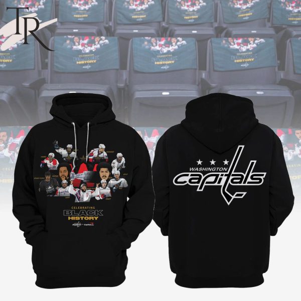 Washington Capitals Celebrations Black History Hoodie