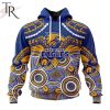 AFL Western Bulldogs Special Indigenous Mix Polynesian Design Hoodie