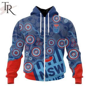 NSW Blues Special Indigenous Design Kits Hoodie