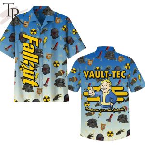 Fallout Vault-Tec Prepare For The Future Hawaiian Shirt