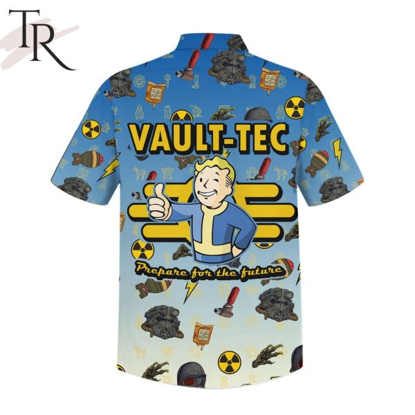 Fallout Vault-Tec Prepare For The Future Hawaiian Shirt