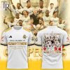 Real Madrid C. F. Camiseta SOMOS CAMPEONES DE LA LIGA 2023-24 – 36 Cup Ligas 3D T-Shirt