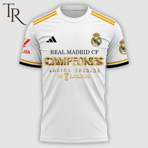 Real Madrid CF Campeones Laliga 2023-24 – 36 3D T-Shirt
