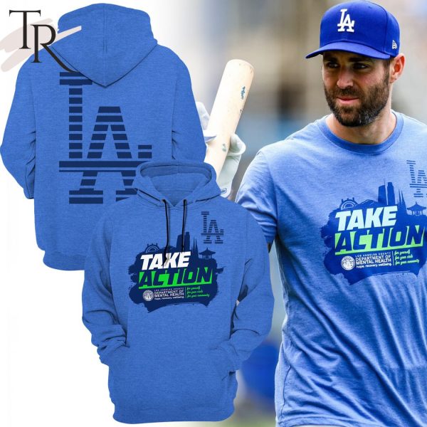 Los Angeles Dodgers Take Action Hoodie