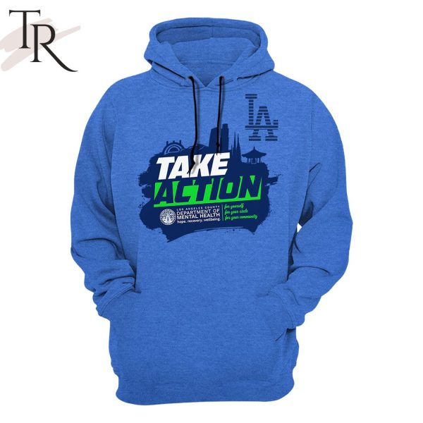 Los Angeles Dodgers Take Action Hoodie