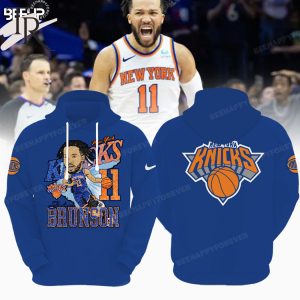 New York Knicks Brunson Hoodie – Blue