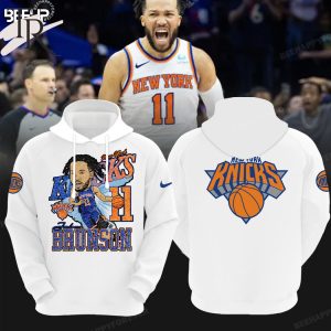 New York Knicks Brunson Hoodie – White