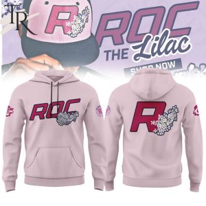 Rochester Red Wings Roc the Lilac Hoodie – Pink