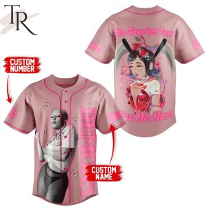 Doja Cat The Scarlet Tour Kiss Me More Custom Baseball Jersey