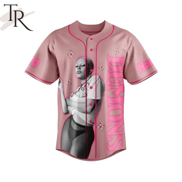 Doja Cat The Scarlet Tour Kiss Me More Custom Baseball Jersey