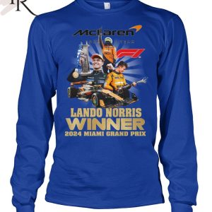 Lando Norris Winner 2024 Miami Grand Prix T-Shirt