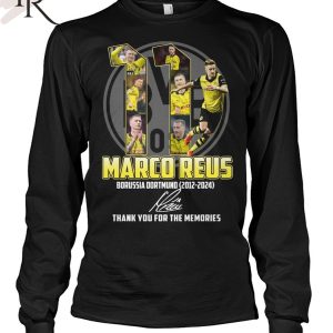 Marco Reus Borussia Dortmund 2012-2024 Thank You For The Memories T-Shirt