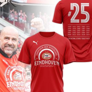 PSV Kampioen 2023-2024 Creating Stars Together T-Shirt