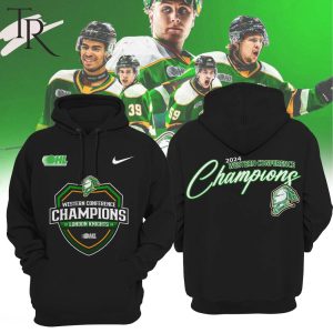 London Knights 2024 Conference Champions Hoodie