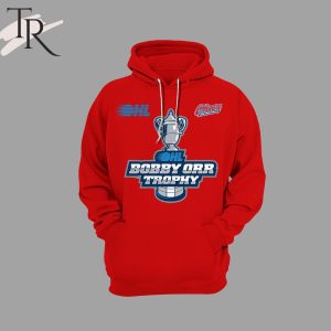 Oshawa Generals Hockey 2024 Bobby Orr Trophy Champions Hoodie – Red