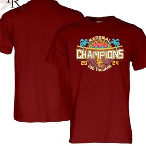 USC Trojans 2024 NCAA Beach Volleyball National Champions T-Shirt