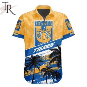 LIGA MX Tigres UANL Special Hawaiian Shirt