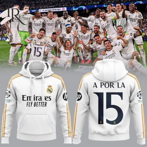 Real Madrid A Por La 15 Hoodie