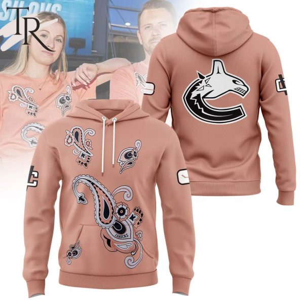 Vancouver Canucks Paisley Tee Hoodie